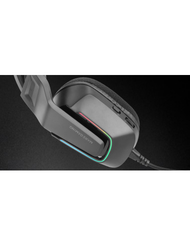 Mars Gaming MH-STRIKE Auricolare Cablato A Padiglione Nero