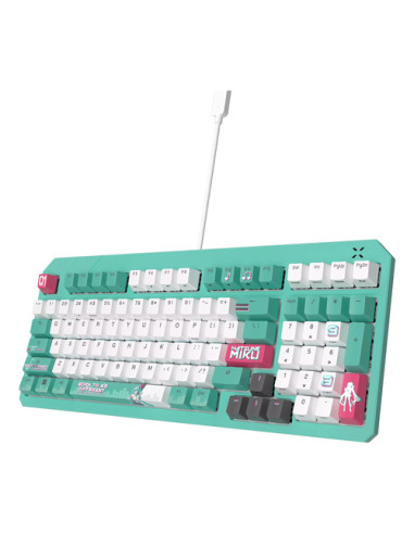 ASUS TUF Gaming K3 Gen II Hatsune Miku Edition tastiera USB Multicolore