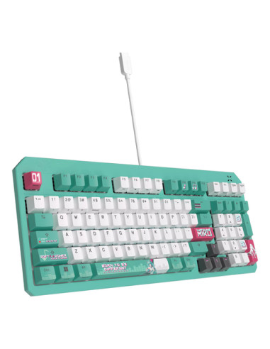 ASUS TUF Gaming K3 Gen II Hatsune Miku Edition tastiera USB Multicolore