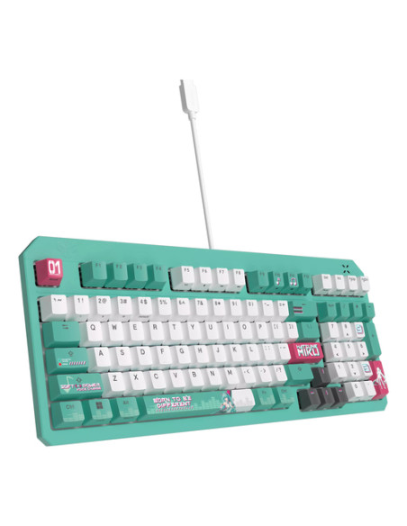 ASUS TUF Gaming K3 Gen II Hatsune Miku Edition tastiera USB Multicolore