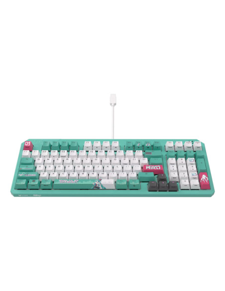 ASUS TUF Gaming K3 Gen II Hatsune Miku Edition tastiera USB Multicolore