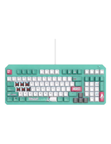 ASUS TUF Gaming K3 Gen II Hatsune Miku Edition tastiera USB Multicolore