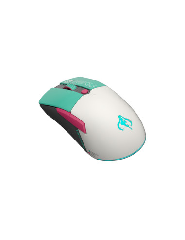 ASUS TUF Gaming Mini Wireless Hatsune Miku Edition mouse Mano destra RF Wireless + Bluetooth + USB Type-A Ottico 1200 DPI