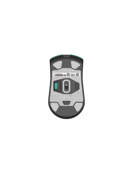 ASUS TUF Gaming Mini Wireless Hatsune Miku Edition mouse Mano destra RF Wireless + Bluetooth + USB Type-A Ottico 1200 DPI