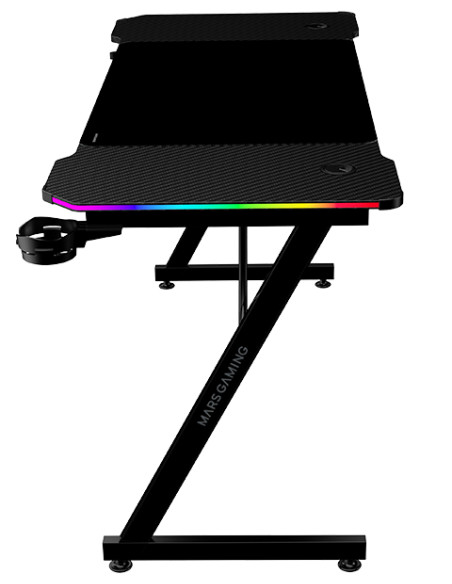Mars Gaming MGDX140RGB scrivania per computer Nero