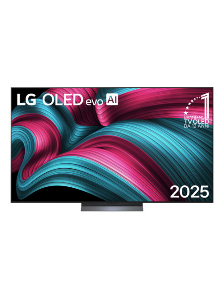 LG OLED evo AI OLED77C55LA TV Serie C5 77'' 4K, α9 Gen8, Brightness Booster, 40W, 4 HDMI, VRR 144Hz, Smart TV WebOS 25