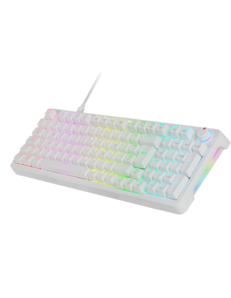 Mars Gaming MKPROWYIT tastiera USB QWERTY Italiano Bianco