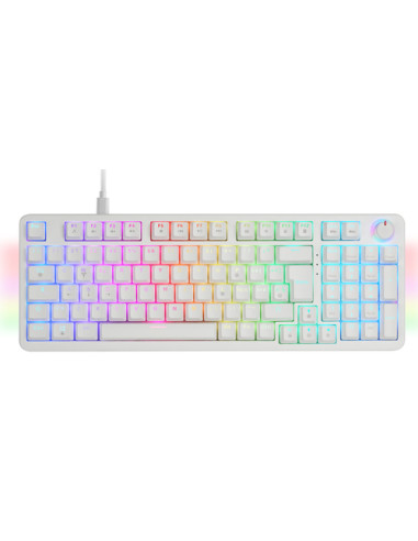 Mars Gaming MKPROWYIT tastiera USB QWERTY Italiano Bianco