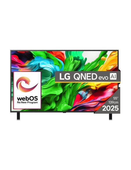 LG QNED AI 55QNED85A3C TV 139,7 cm (55") 4K Ultra HD Smart TV Wi-Fi Nero