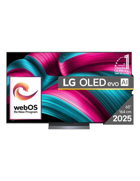 LG OLED evo AI OLED65C51LA TV 165,1 cm (65") 4K Ultra HD Smart TV Wi-Fi Nero