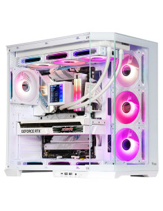 itek DARK CAVE AKU Tower Bianco