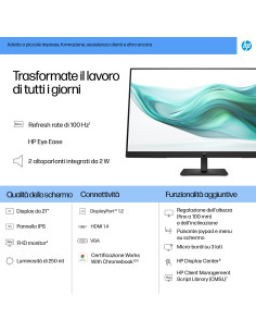 HP Series 3 Pro Monitor serie 3 Pro FHD da 27'' – 327ph