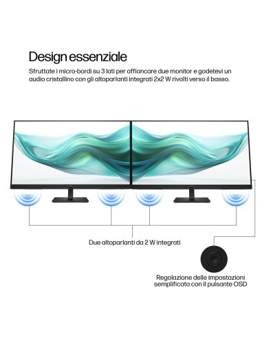 HP Series 3 Pro Monitor serie 3 Pro FHD da 27'' – 327ph