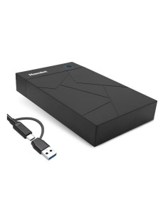 BOX HD SATA USB-C + USB-A CON ALIM.