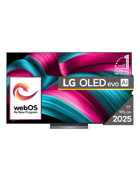 LG OLED evo AI OLED77C51LA TV 195,6 cm (77") 4K Ultra HD Smart TV Wi-Fi Nero