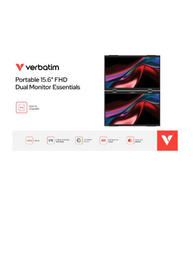 MONITOR PORTATILE 15.6 FHD DUAL