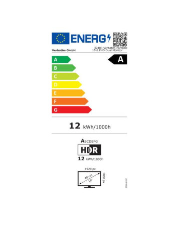 MONITOR PORTATILE 15.6 FHD DUAL