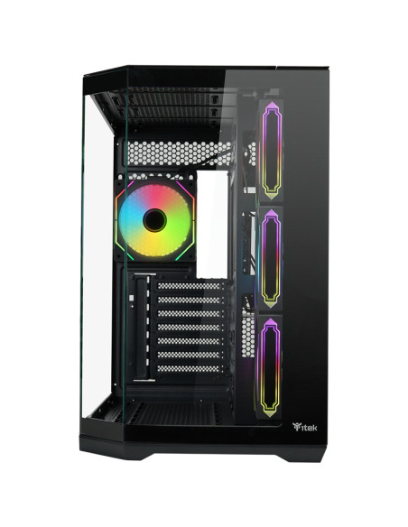 itek DARK CAVE AKU Tower Nero
