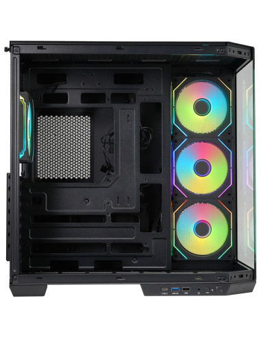 itek DARK CAVE AKU Tower Nero