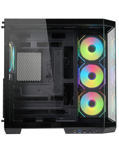 itek DARK CAVE AKU Tower Nero