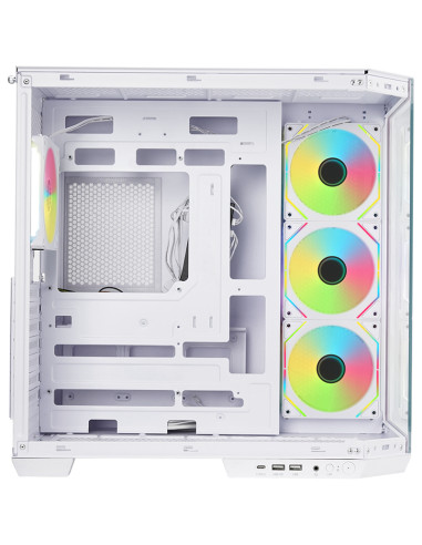 itek DARK CAVE AKU Tower Bianco