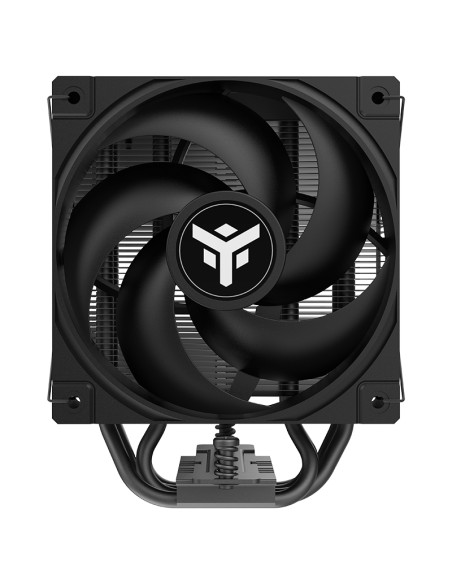 itek ICY-4HAT Processore Raffreddatore d'aria 12 cm Nero