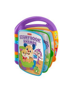Fisher-Price Libro delle Canzoncine Ridi e Impara, Libricino per Imparare Parole, Lettere e Numeri 6+ Mesi