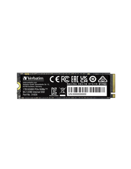 Verbatim Vi5000 1 TB M.2 PCI Express 4.0 NVMe 3D NAND