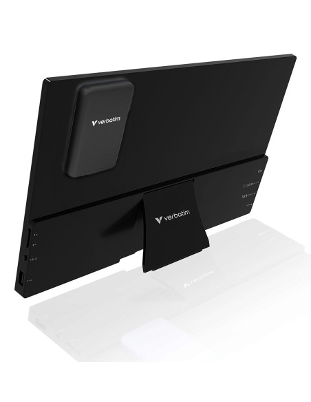 Verbatim 32087 TV e monitor portatile Nero 33,8 cm (13.3") 1920 x 1200 Pixel