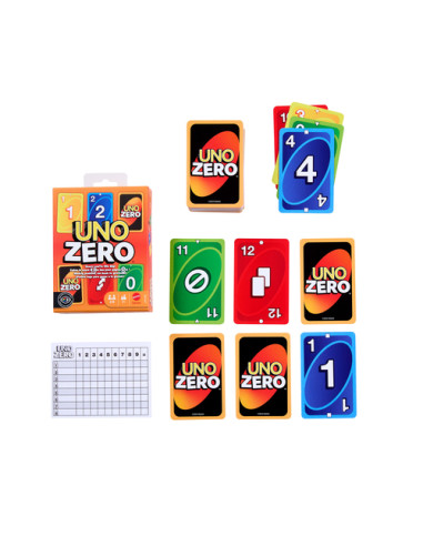 Games UNO Zero Carta da gioco Sostituzione