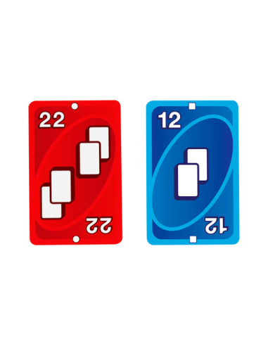 Games UNO Zero Carta da gioco Sostituzione