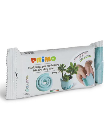 PASTA PER MOD. 500GR VERDE CHIARO