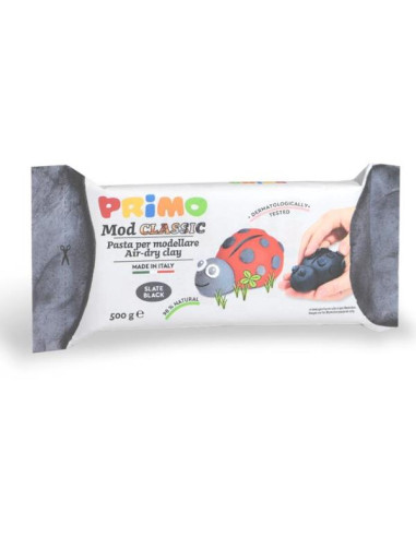 PASTA PER MOD. 500GR NERO ARDESIA