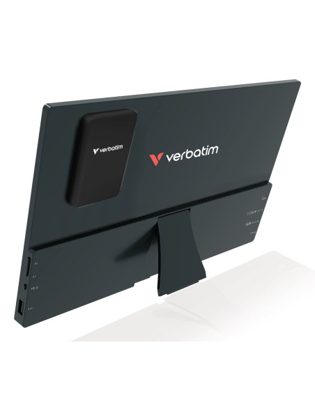 Verbatim 32088 TV e monitor portatile Nero 35,6 cm (14") LED 1920 x 1080 Pixel