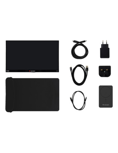Verbatim 32088 TV e monitor portatile Nero 35,6 cm (14") LED 1920 x 1080 Pixel
