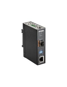 D-Link DIS-M100G-SW convertitore multimediale di rete 4000 Mbit/s Modalità multipla, Modalità singola Nero