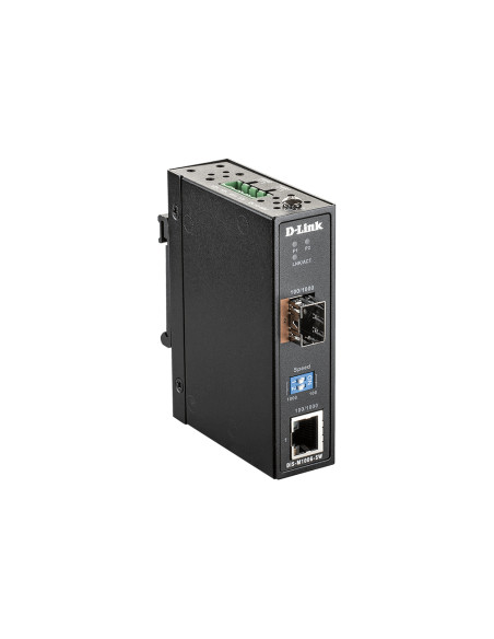 D-Link DIS-M100G-SW convertitore multimediale di rete 4000 Mbit/s Modalità multipla, Modalità singola Nero