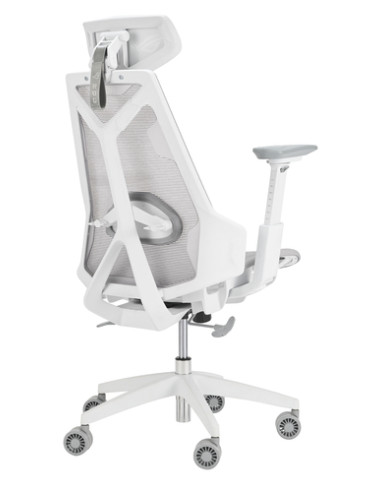 ASUS ROG Destrier Ergo Core White Sedia da gaming per PC Seduta in rete Bianco