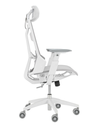 ASUS ROG Destrier Ergo Core White Sedia da gaming per PC Seduta in rete Bianco