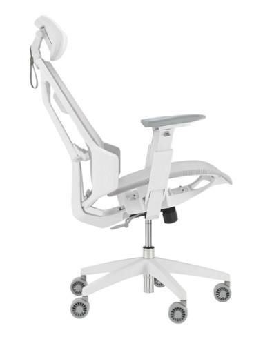 ASUS ROG Destrier Ergo Core White Sedia da gaming per PC Seduta in rete Bianco