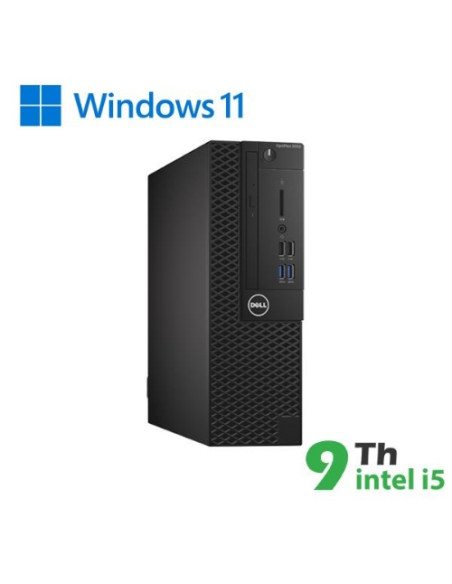 PC DELL RINOVO REFURBISHED Optiplex 3070-5070 RN44534112 SFF i5-9x00 16GB SSD NEW 480GB W11P