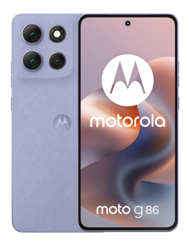Motorola moto g86 5G 16,9 cm (6.67") Doppia SIM Android 15 USB tipo-C 8 GB 256 GB 5200 mAh Lillà