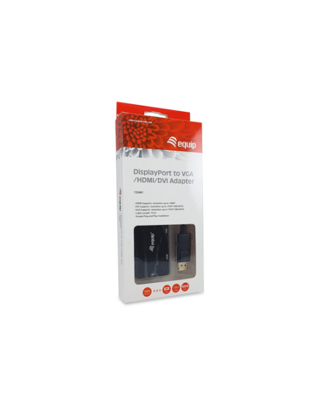 Equip Adattatore da DisplayPort a VGA / HDMI / DVI
