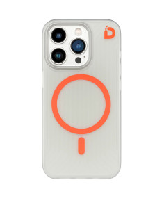 IDUDE COVER TANK MAGSAFE NEON IPHONE 14 ARANCIONE