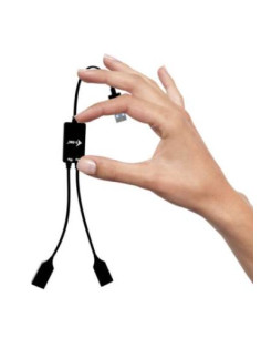 USB-A CABLE HUB 2 PORT