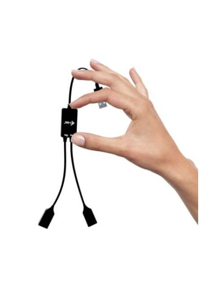 USB-A CABLE HUB 2 PORT