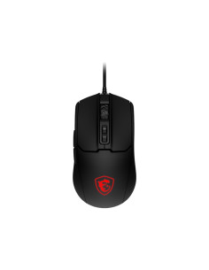 MSI MOUSE FORGE GM100, USB, OTTICO, 6400DPI, 7 PULSANTI CON ROTELLA, NERO