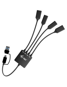 USB-C/USB-A CABLE HUB 4 PORT