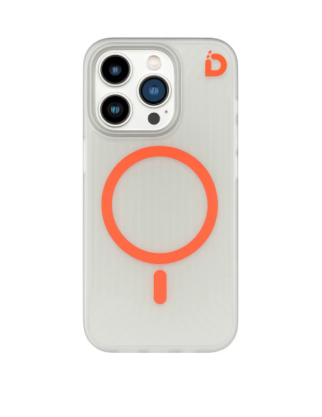 IDUDE COVER TANK MAGSAFE NEON IPHONE 16 ARANCIONE
