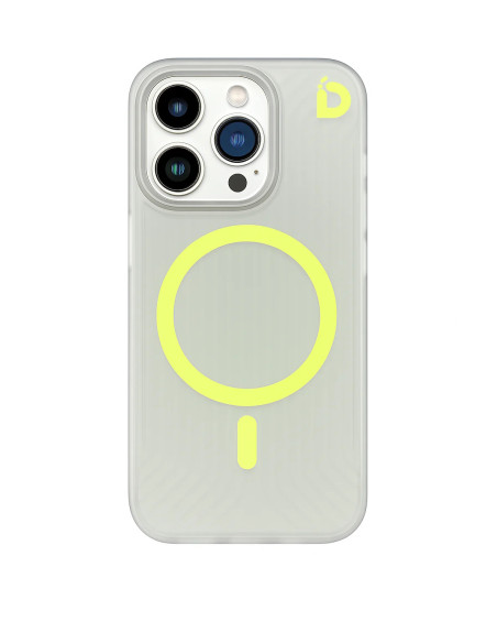 IDUDE COVER TANK MAGSAFE NEON IPHONE 14 PRO MAX GIALLO